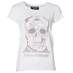 Diamond Skull T-Shirt Weiß